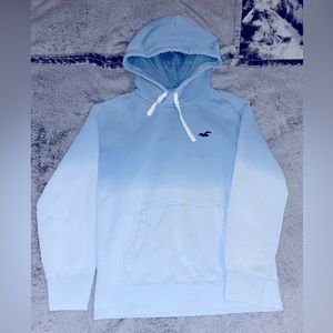 Light blue hollister sweatshirt